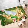 1pc T-Tinkerbell Design Printed Area Rug Carpet for Bedroom Living Room Home Decor Rugs Mat Non Slip Mat Rug for Bedside