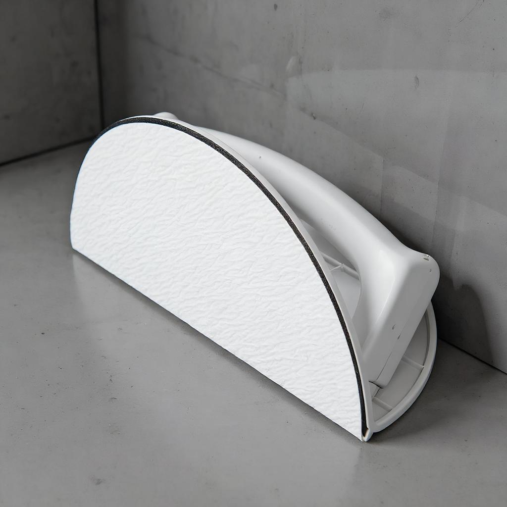 Multifunktionales halbkreisförmiges Winkel-Schleifpapier-Werkzeug Selbstklebender Hand-Schleifpapierhalter Werkzeug für Gipskartonplatten & Ecken