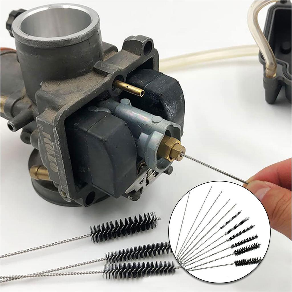Carburetor , 30 Piece Carburetor Tool Kit, Stainless Wrench Tool Kit, Hex Wrench, Cleaning