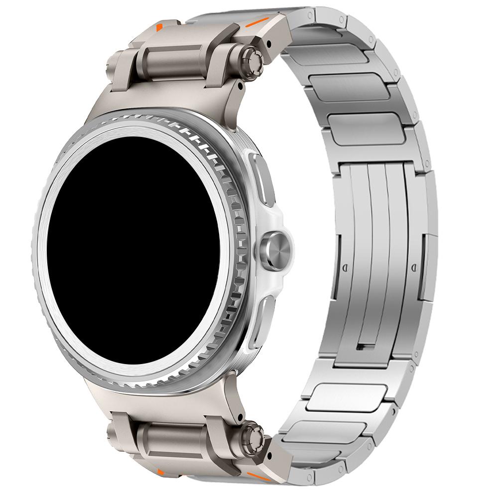 

Металлический ремешок из титана для Samsung Galaxy Watch 8 Classic 46 мм 8 40 мм 44 мм Роскошный браслет для SAMSUNG galaxy ultra 2025 47 мм Ремешок Galaxy 8 40mm 44mm