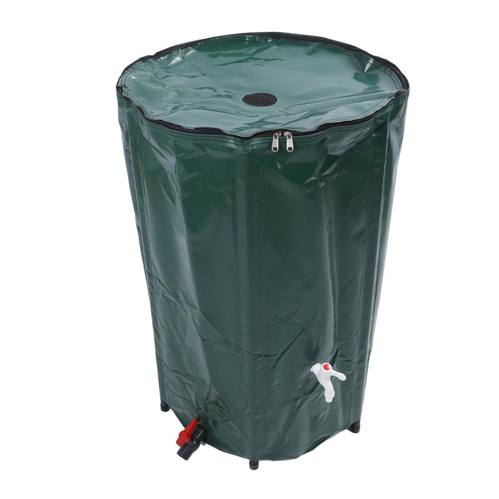 Collapsible Rain Barrel PVC Portable Water Storage Tank Foldable Rainwater Collection System with