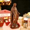 Figurină Religioasă din Rășină Catolică Iisus Fecioara Maria Deschizând Brațele Statuie Cadou Spiritual Inspirațional pentru Creștin