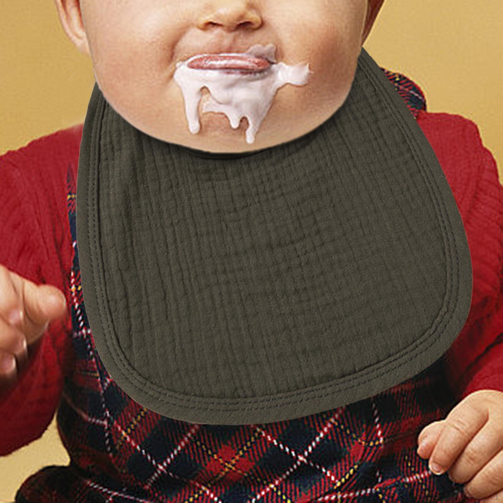 

Детские муслиновые нагрудники, регулируемая пряжка, нагрудник для кормления новорожденных, защитная ткань, которую можно стирать в машине