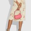 Coach Swinger 20 Solid Color Chain Leather Underarm Bag Mahjong Bag Handheld Crossbody Shoulder Bag Women Bags Pink C2643-B4RRJ