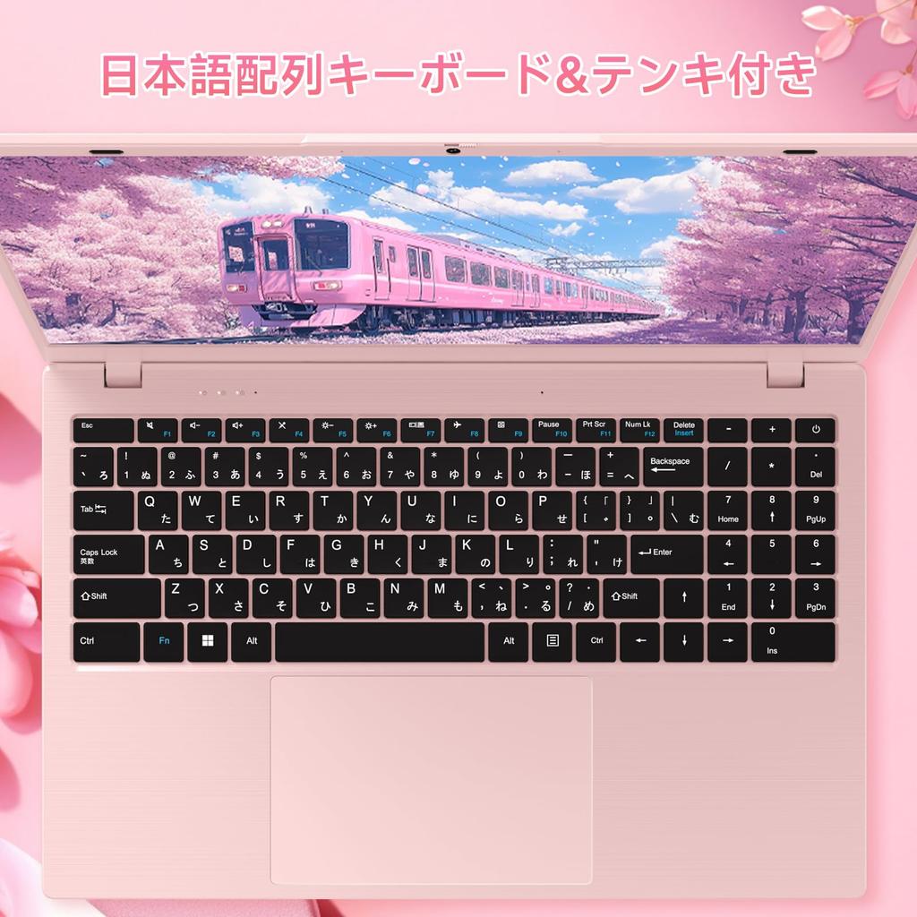 N150 Slim Laptop with Office Windows 11 4C4T DDR5 12GB RAM 512GB NVMe 2280 Expandable up to Lightweight and Bluetooth Support 15.6-inch 2024, Pro, +
