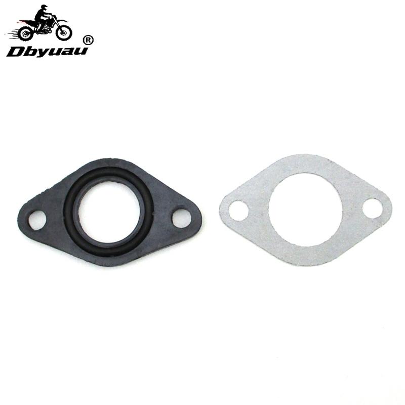 Dbyuau 19mm / 20mm Carburetor Manifold Intake Pipe Gasket Spacer Seal For Pit Dirt Bike ATV Quad