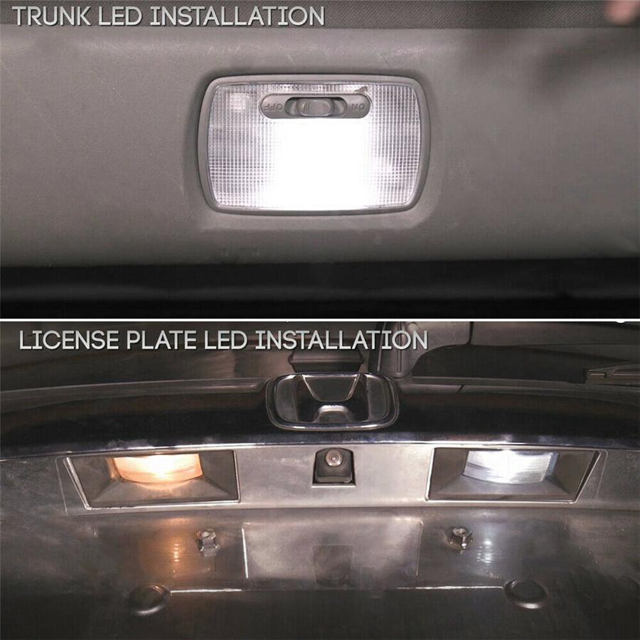 LED interior light kit for honda pilot 2009-2015, 18 pcs / pack
