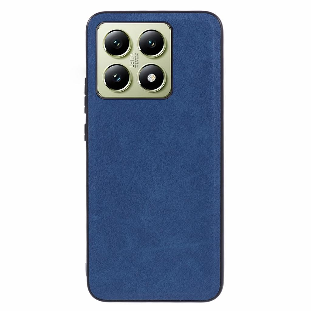 For Xiaomi 14T Pro Case Retro Leather Coated PC+TPU Phone Cover