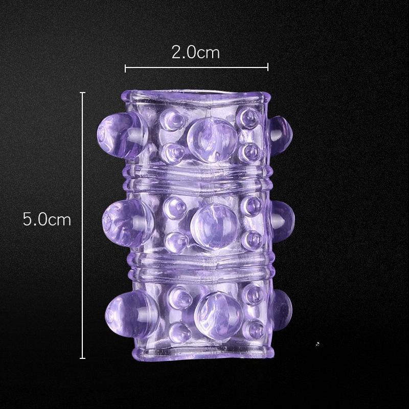 Silicone Cock Ring Fancy Condom Reusable Penis Rings Penis Sleeve Delay Ejaculation Sexual Pleasure Enhance with Pellets Sex Toy