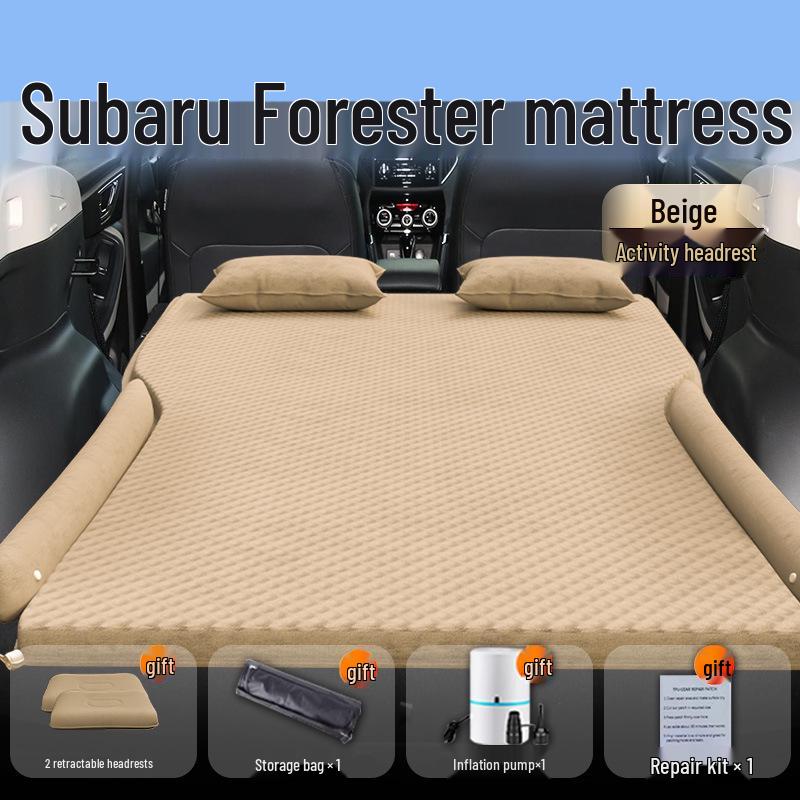 Materasso Ad Aria per Bagagliaio Subaru Forester - Letto Gonfiabile e Tappetino da Campeggio per Sedile Posteriore