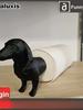 Neuer 3D-gedruckter Wiener Dackel Küchenrollenhalter Küchentuchständer