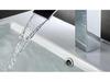 Dual Temperature Waterfall Basin Faucet for Bathroom Countertops