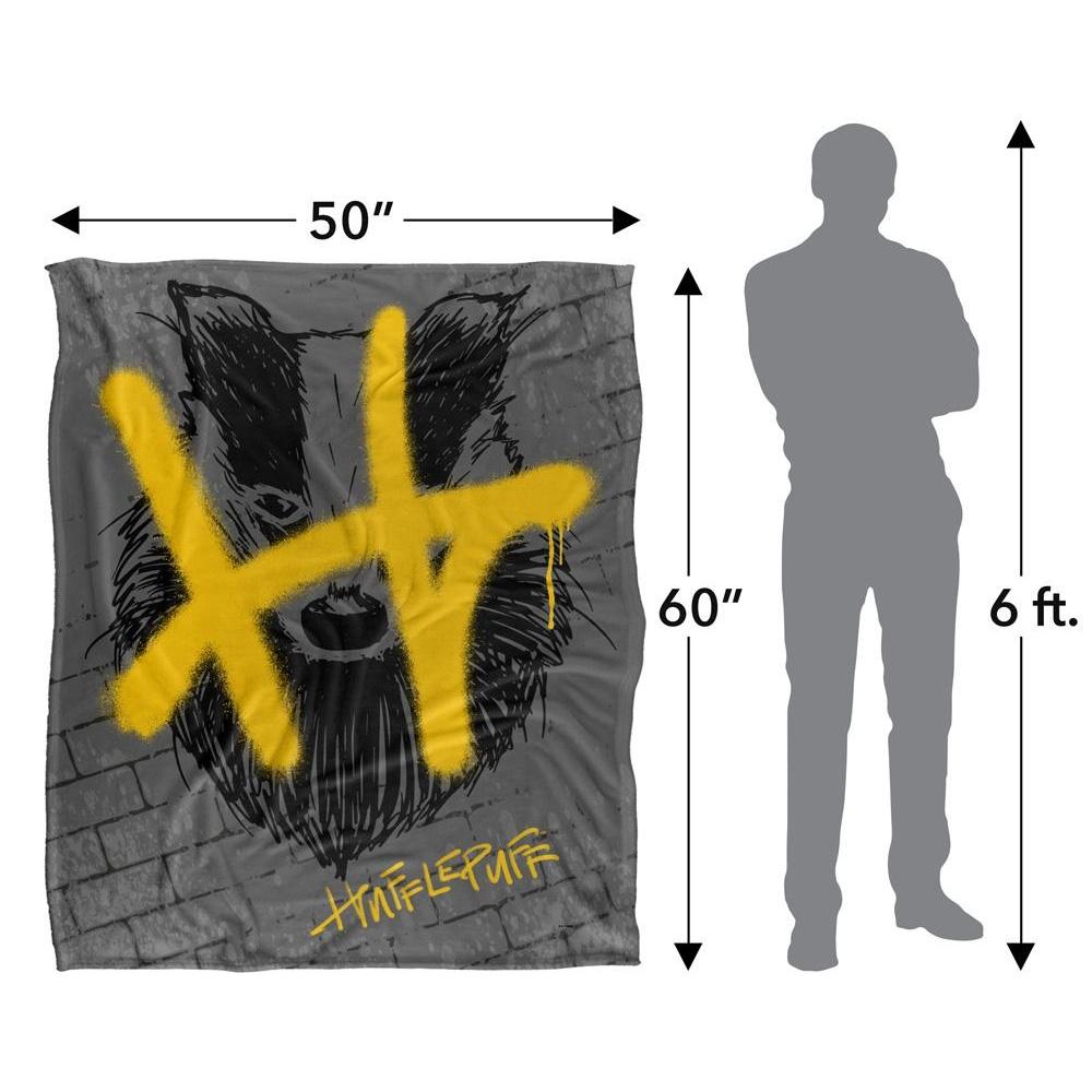 Harry Potter Hufflepuff Graffiti Blanket