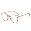 Myopia glasses, men's and women's anti-blue light plain frames, student glasses, high-degree glasses frames