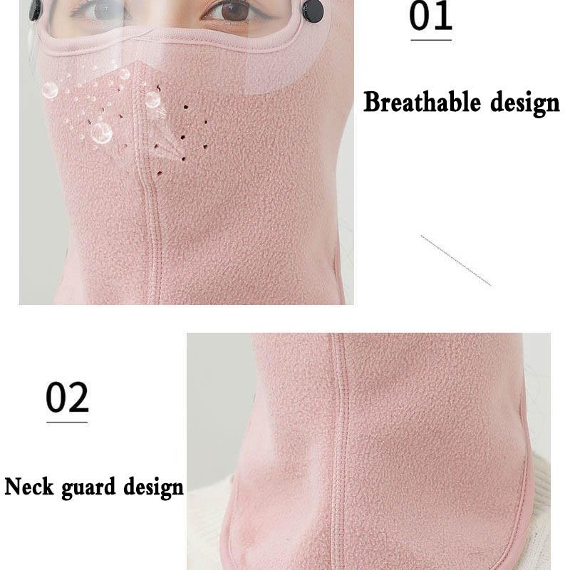 Cycling In Autumn and Winter Men and Women Cold and Windproof Winter Breathable Thickened Earmuffs Warm Masks Protective Masks