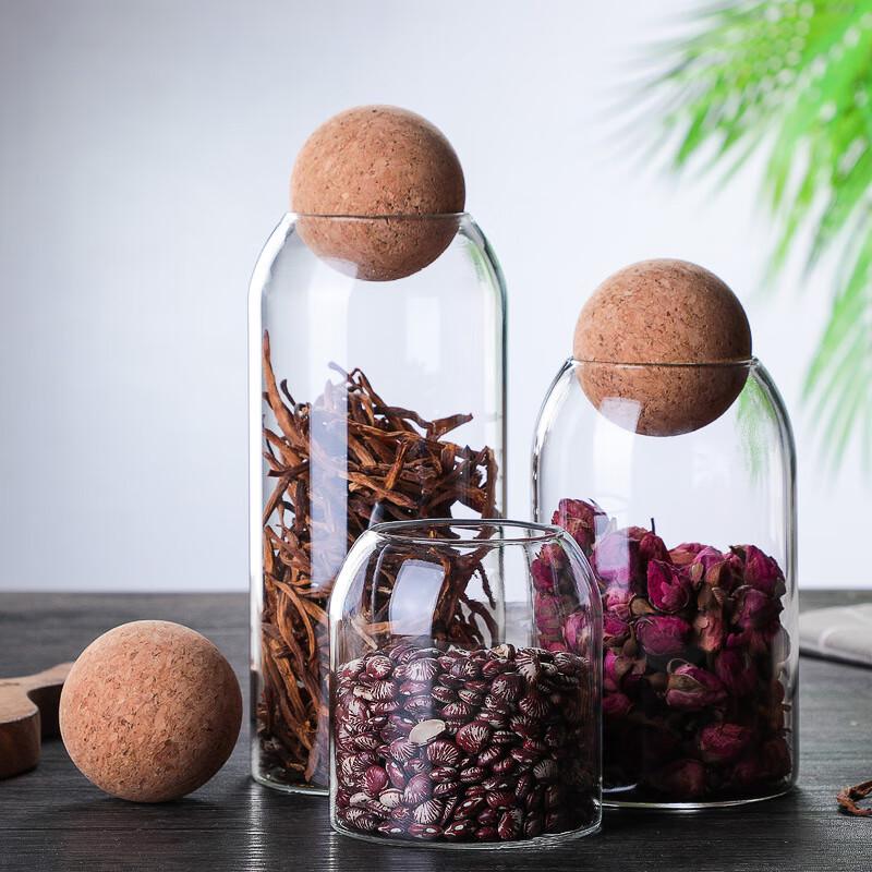 SX Transparent Glass Food Storage Jar