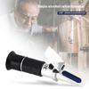 Optical Refractometer Tester Suitable For Liquor Quality Control 0-80% Alcoholic Percentage Measurement Portable Tester