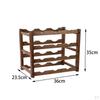Creative Rack Holder for Pantry Cabinet Cellar Countertop Organiser