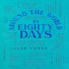 Around the World In Eighty Days by Jules Verne Paperback Book 9781667202129