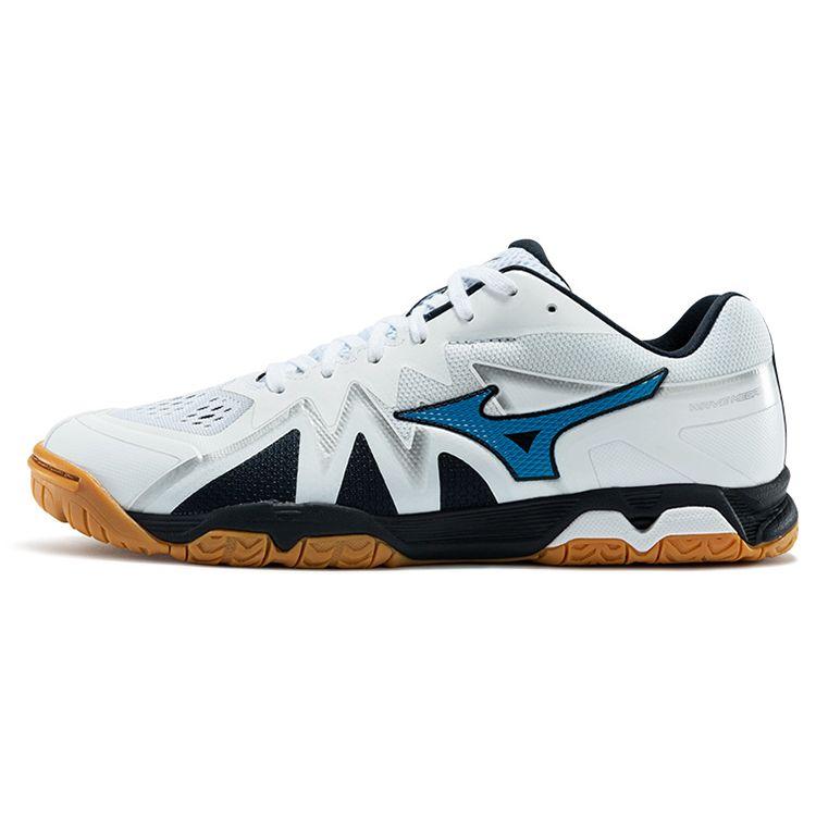 Mizuno Wave Medal Rise Sneaker Unisex White Blue 81GA211027 37