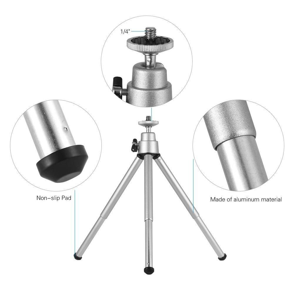 For Projector Camera Phone Aluminum Zinc Zinc Alloy Phone Selfie Tripod Clip stand Selfie Stick Stand Holder