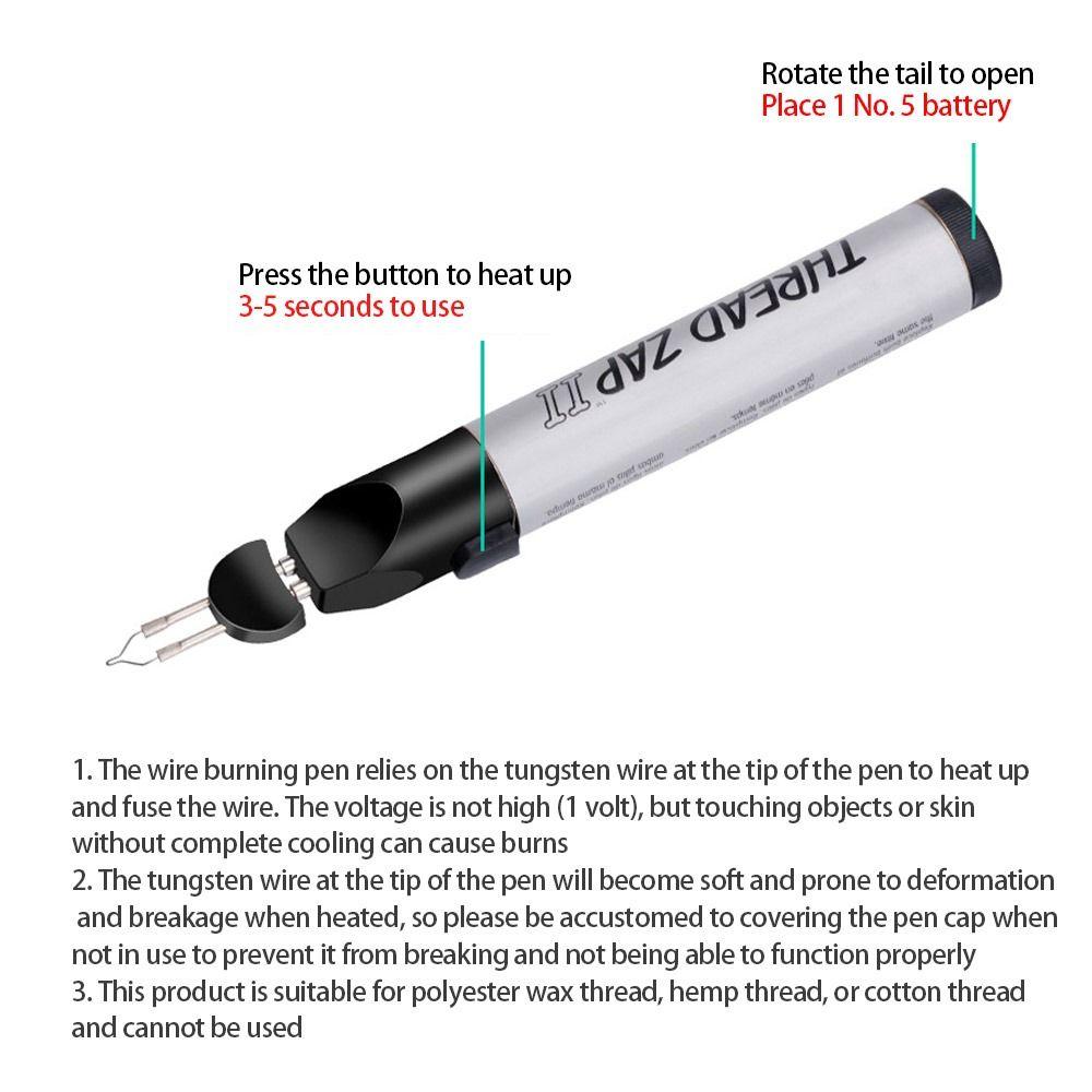 Safely Soldering Wax Pen Jewelry Making Thread Zapper High-quality Welding Wax Pen