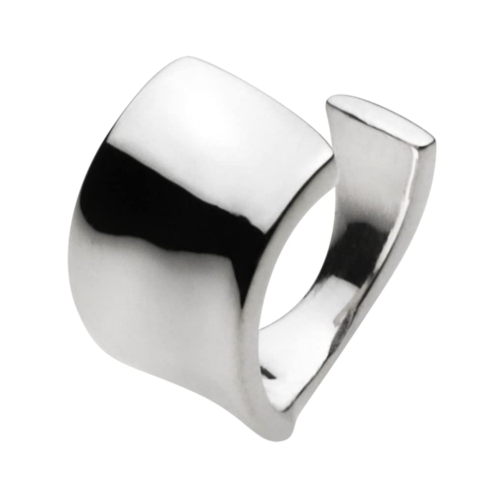 

Simple Curve Ear Cuff 925 Silver fe2030 [Figmart] [Silver Accessories]