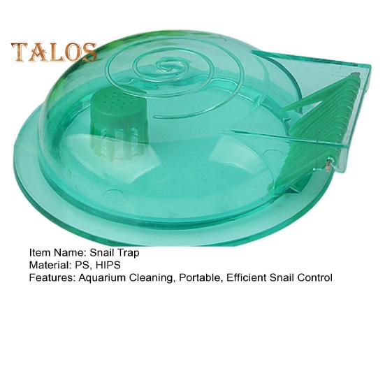 Aquarium Snail Trap Plastic Transparent Snail Catching Tool for Fish Tank Multifunctional Planaria Removal Aquarium Cleaning Supplies