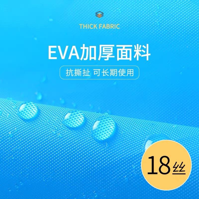 Capa de chuva EVA não descartável para adulto, espessa, para viagem ao ar livre, portátil, proteção contra tempestade para o corpo todo, capa de chuva de peça única