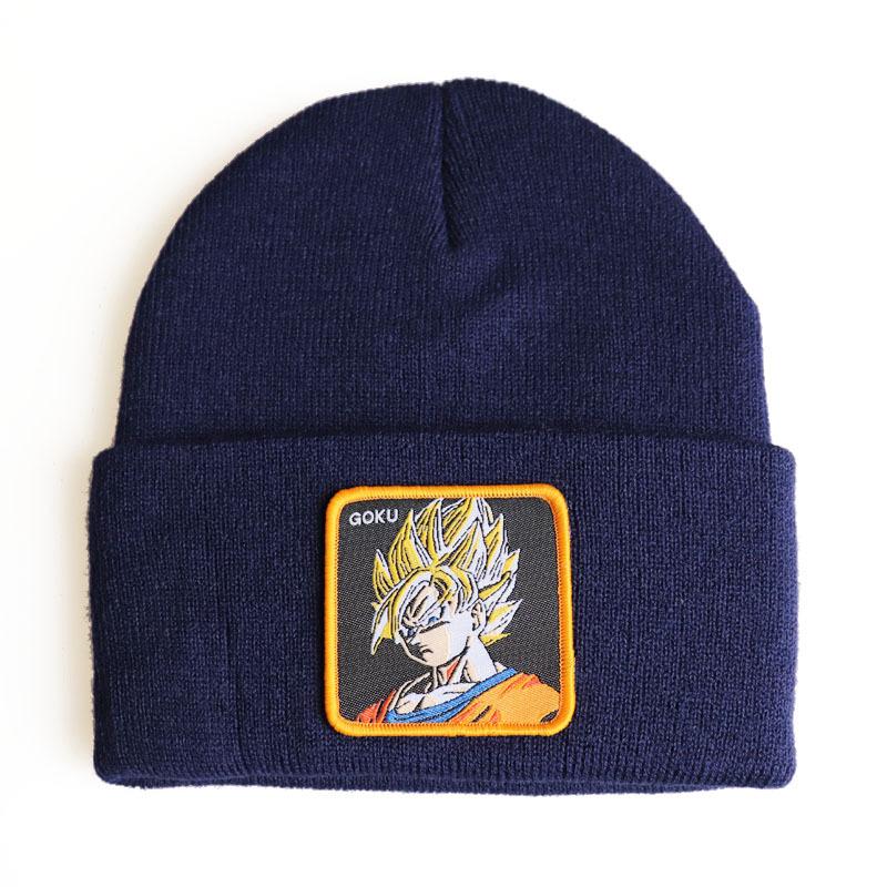 Anime Cartoon Dragon Ball Gohan Goku GOKU Knitted Hat, Woolen Hat, Hip-hop Ski Pullover Hat