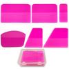 PPF Installation Tool Kit 6 In 1 Vinyl Wrap Window Tint Squeegee Set Pink