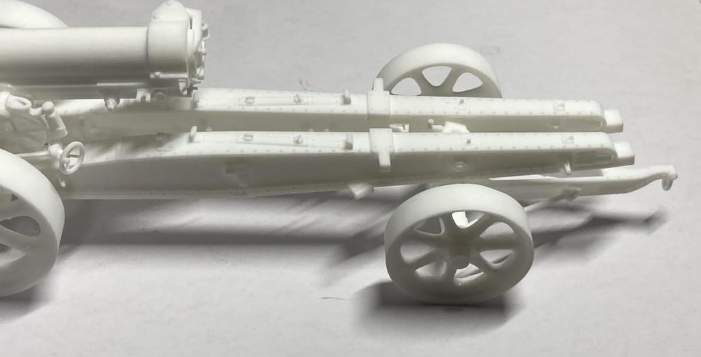 Chino Model Scale Type 89 15cm Cannon 3D Print Kit 1/35 CM-210 (Military)