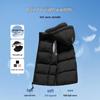 XueZhongFei Men's Winter Hooded Down Vest