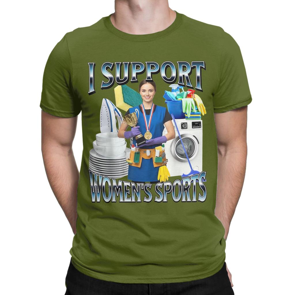 I Support Unisexs Sports Aduld Humor Bootleg Unisexs T Shirts Vintage Tee Shirt Short Sleeve O Neck TShirts Pure Cotton New Tops
