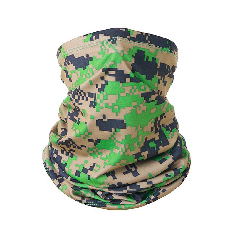 Uv Protection Scarf Ice Silk Face Cover Neck Tube Quick-Drying Outdoor Fishing Cycling Face Head Wrap Cover Breathable Bandana