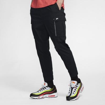 Sportbekleidung Herren Cargohose Schwarz CV9301-010