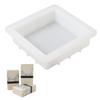 1000ML/1500ML Silikon Seifenform Transparent Rechteckig Quadratisch Einfache Entnahme DIY Handgemacht Mousse Kasten Kuchen Schokolade Herstellungswerkzeuge