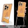 Color Butterfly for 17promax iPhone Case iPhone 15 Four-corner Lanyard 16 Bracket 14 Samsung 13