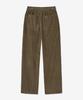 VTWO Daily Corduroy Wide Elastic Pants_Khaki