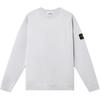 Round Neck Badge Long Sleeve Sweatshirt Men Sweatshirt Gray K1S1561000-43S0A50-V0088