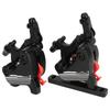 Bike Hydraulic Disc Brake Aluminium Alloy Road Oil Line Pulling Front Rear Brake Caliper for 140mm Disc