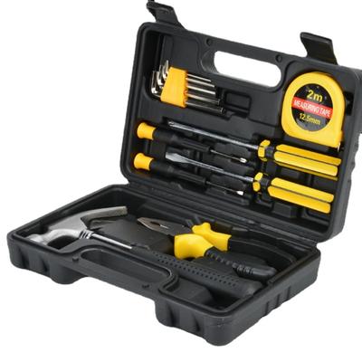 13 stuks/set Gereedschapset Huishoudelijke Hardware Handgereedschapset Autoreparatieset Gereedschapskist Sleutel Hamer Meetlint Sleutel Tangenset Houtbewerkingsgereedschap