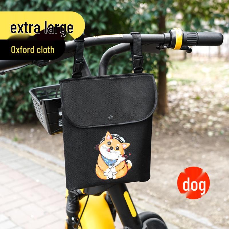 Wasserdichte elektrische Fahrrad-Vordertasche mit Deckel - Schlüsseltasche für Radfahren