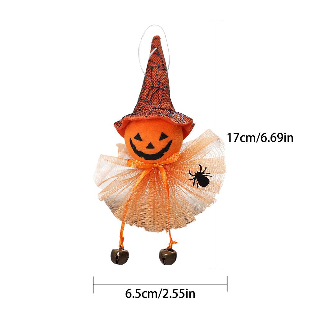Halloween Decoration Scarecrow Decor Autumn Harvest Festival Decoration Thanksgiving Doll Hanging Ornaments For Tree Wall Door