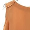 Nano Universe No Sleeve Shirt 38 Orange Series Women Used