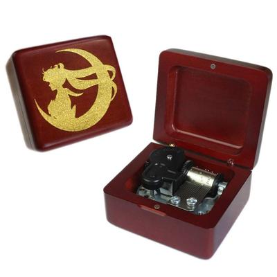Sinzyo Spieluhr aus Holz, hübsche Guardian Sailor Moon Spieluhr, ideal für oder als Geschenk zur Dekoration Ihres Zimmers, Jubiläen, Geburtstage, Feiern,
