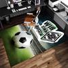 1 Stück Borussia Mönchengladbach Logo Teppich - Weich, Waschbar, Rutschfest für Innenbereich, Bürostühle, Wohnzimmer, Heimbüro, Dekorativer Teppich