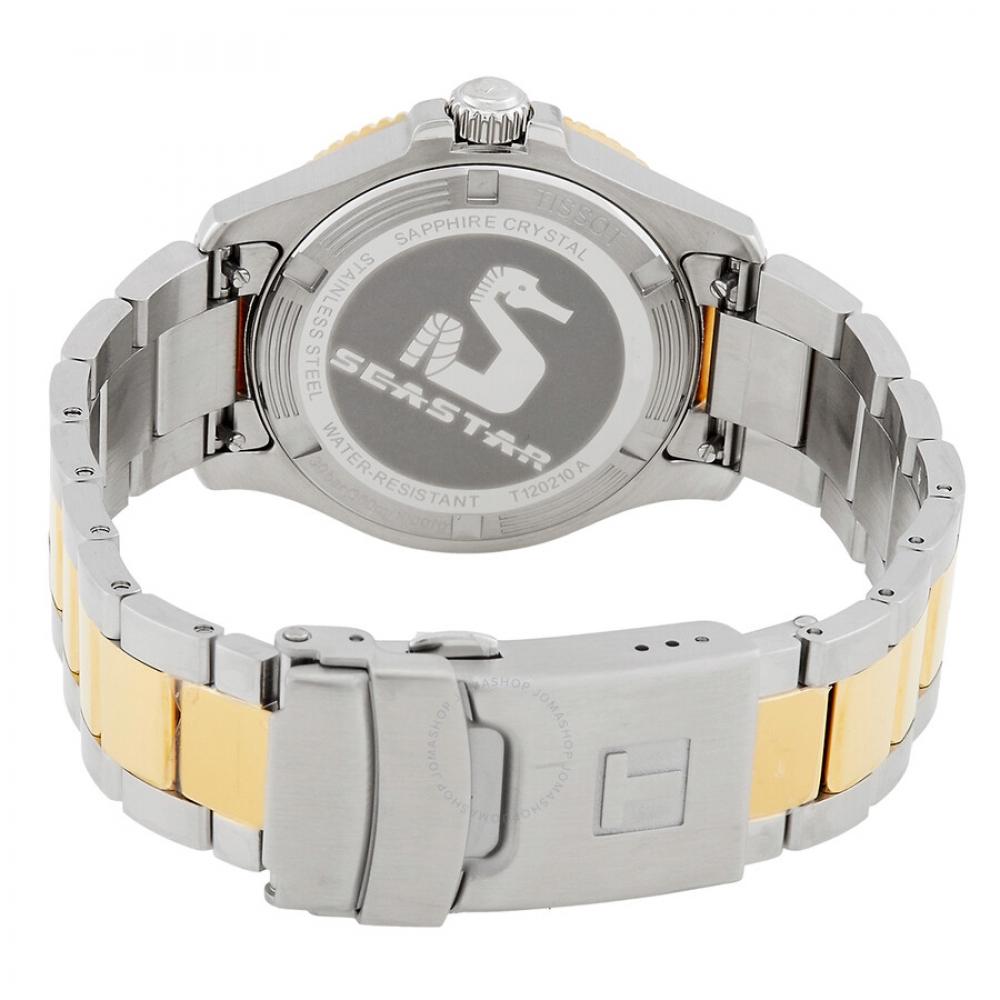 Tissot Seastar Quartz Black Dial Unisex Watch T1202102205100