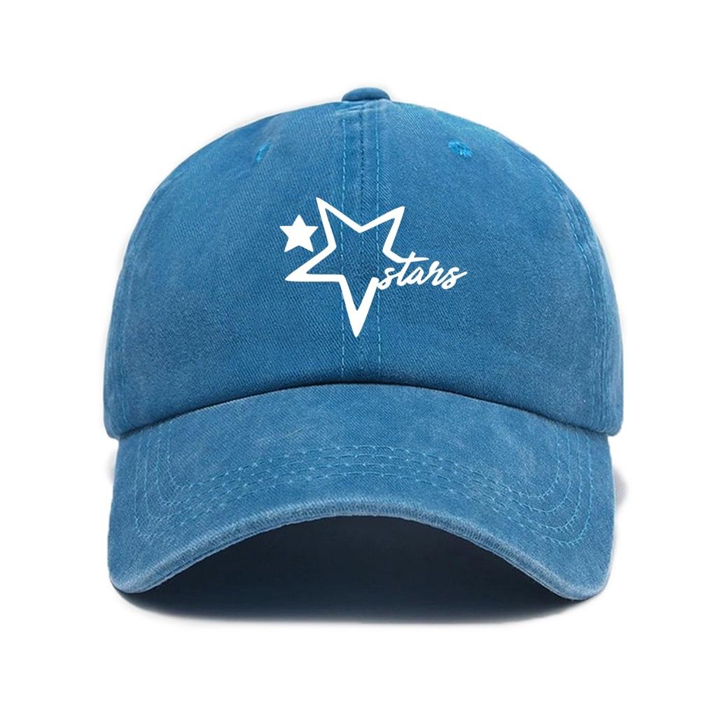 Trendy American-style Printed Peaked Cap, the Same Style for Men and Women, a Must-have Sports Baseball Cap