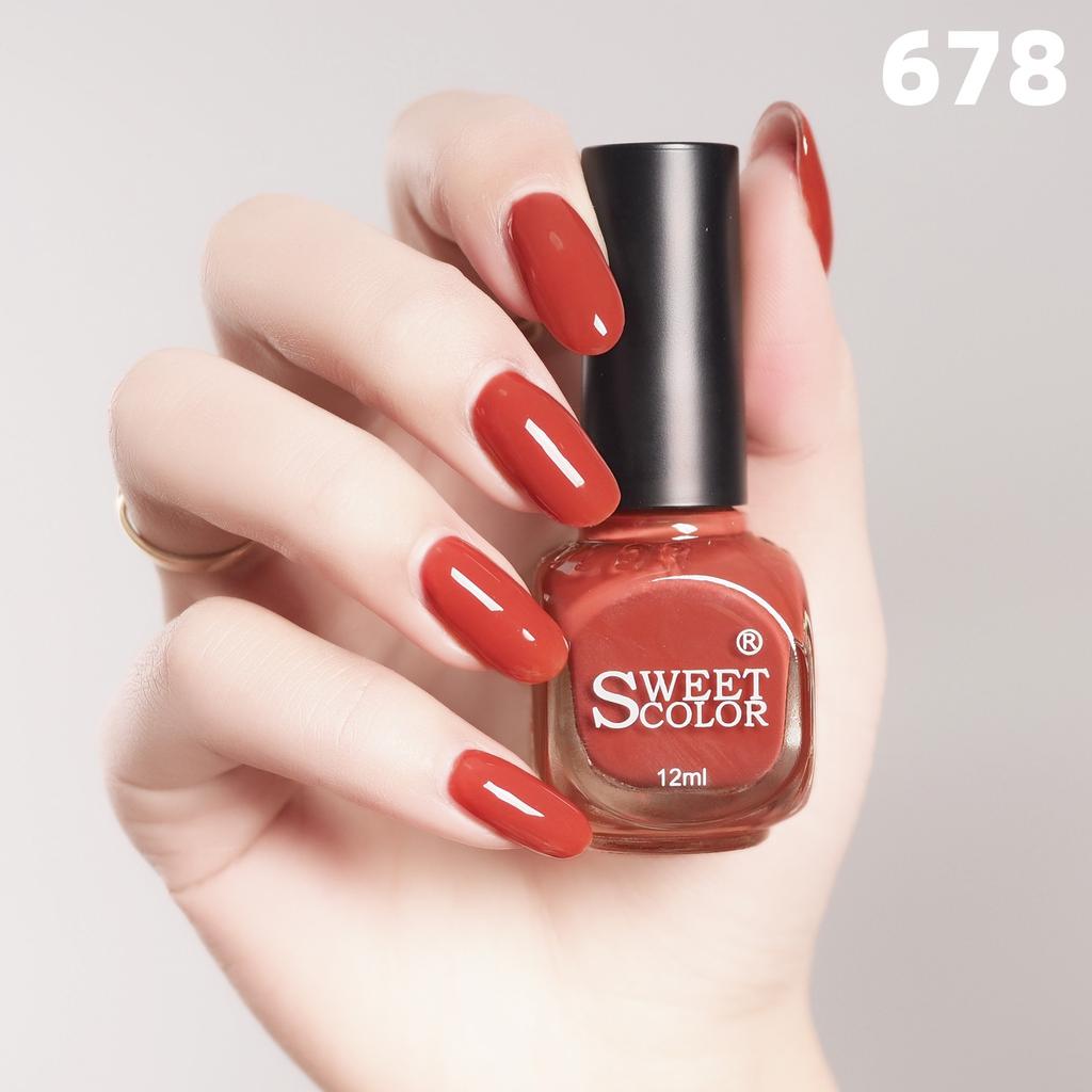 Sweet Color Nail Polish New Style No-bake Long-lasting Quick-drying Nail Polish Whitening Nail Polish